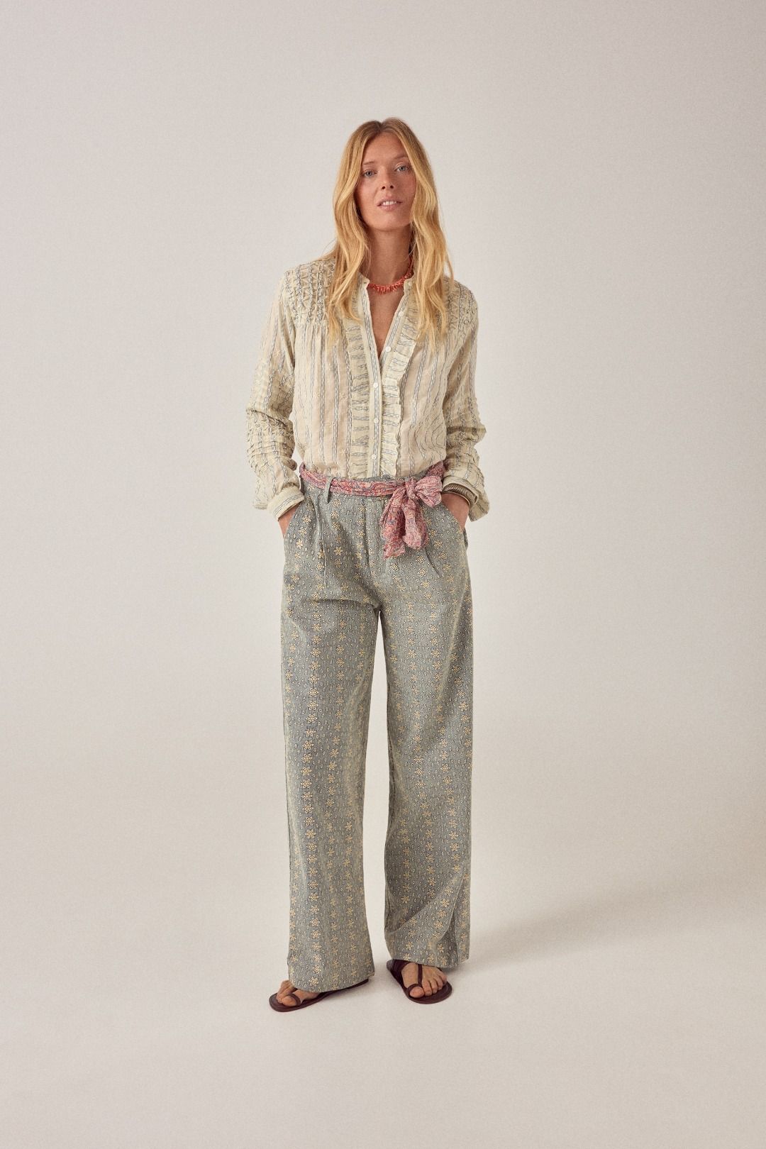 CAMICIA RICAMATA ELTA