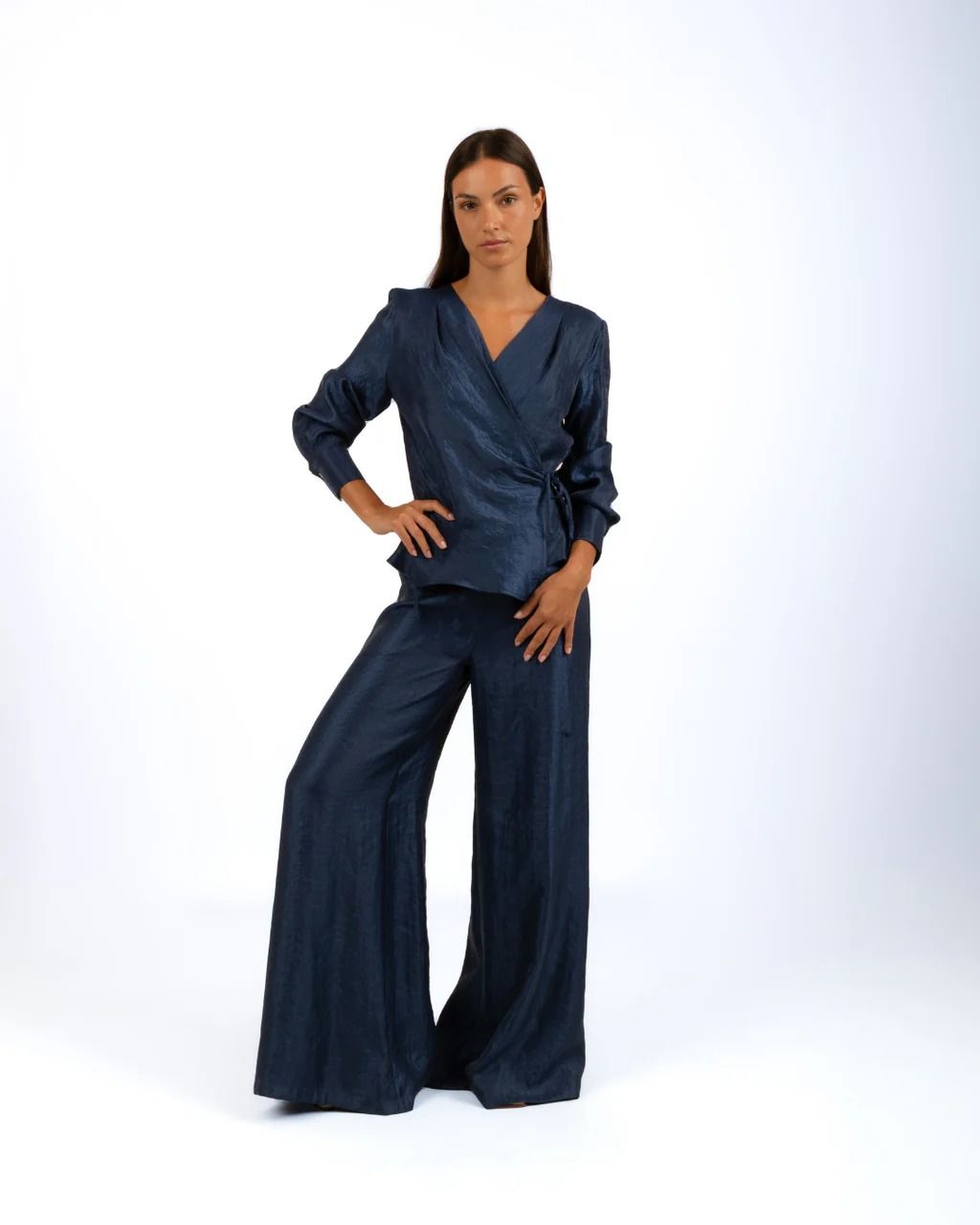 PANTALONE PALAZZO MIRROR