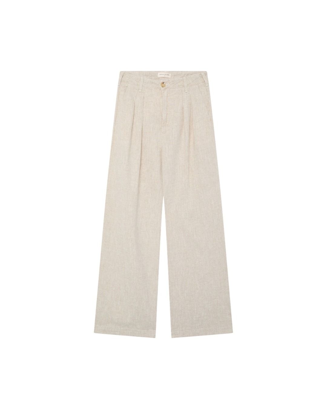 PANTALONE IN LINO MARINA