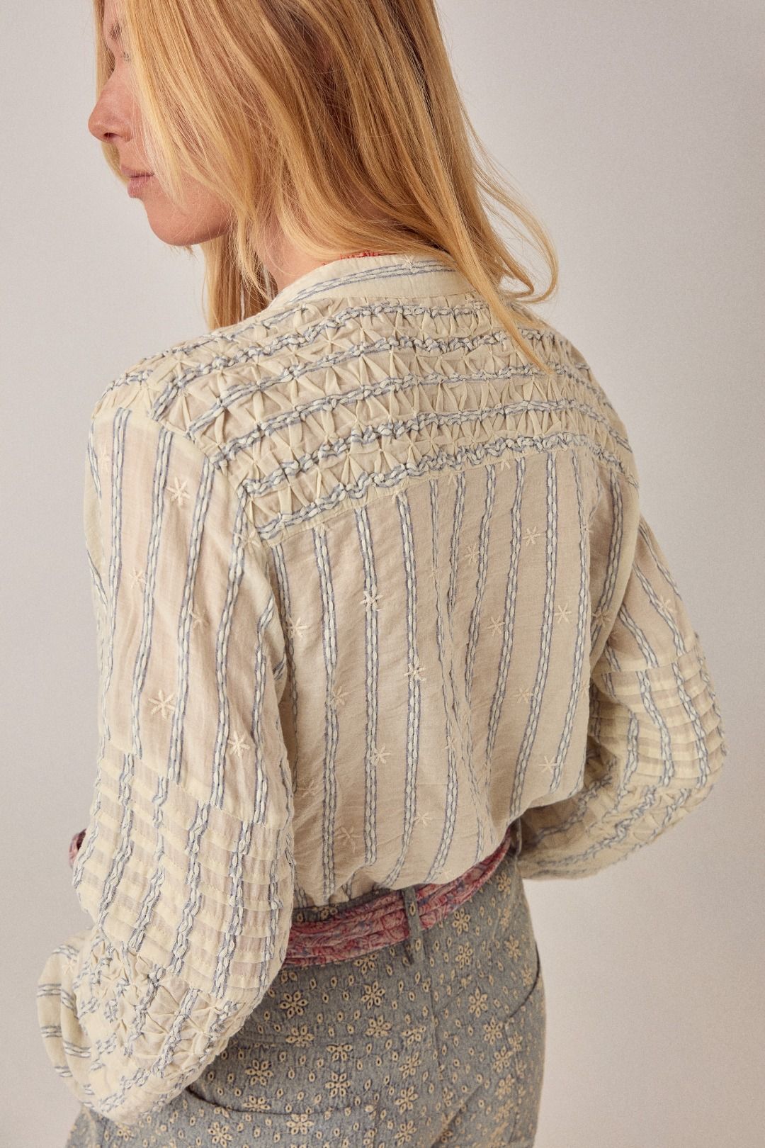 CAMICIA RICAMATA ELTA