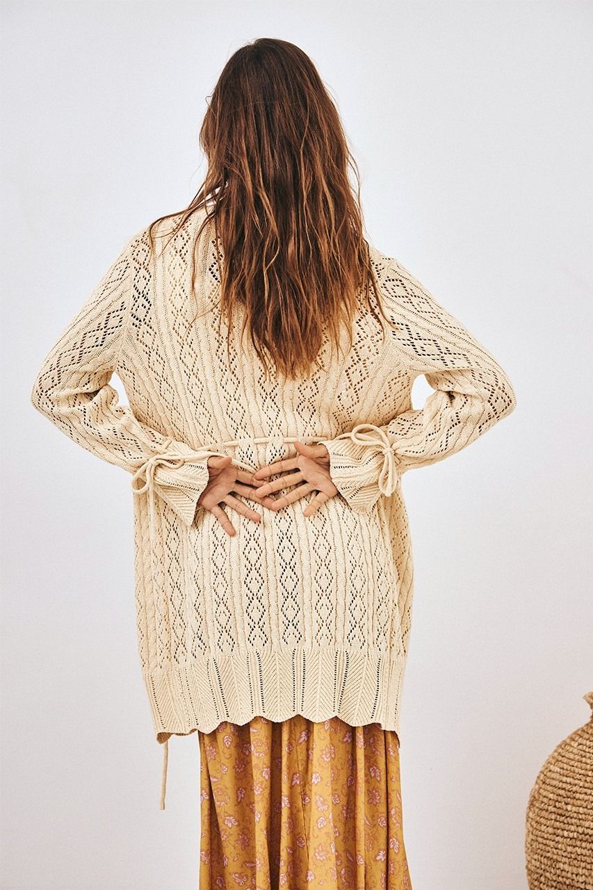 GUNTUR KIMONO IN MAGLIA