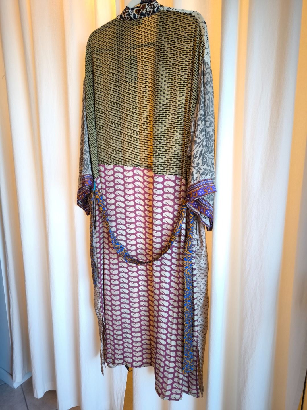 SILK MAXI CARDIGAN VAR. 1