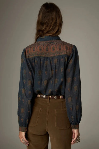 Camisa estampada Louis