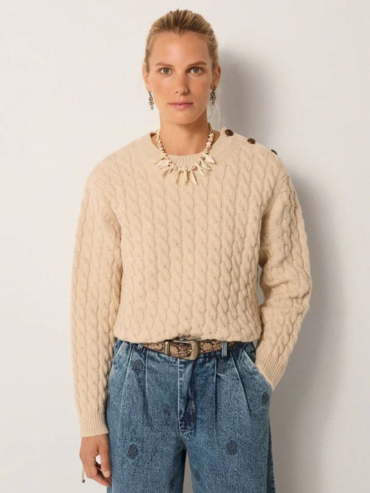 MAGLIA TRECCE FILIPPA
