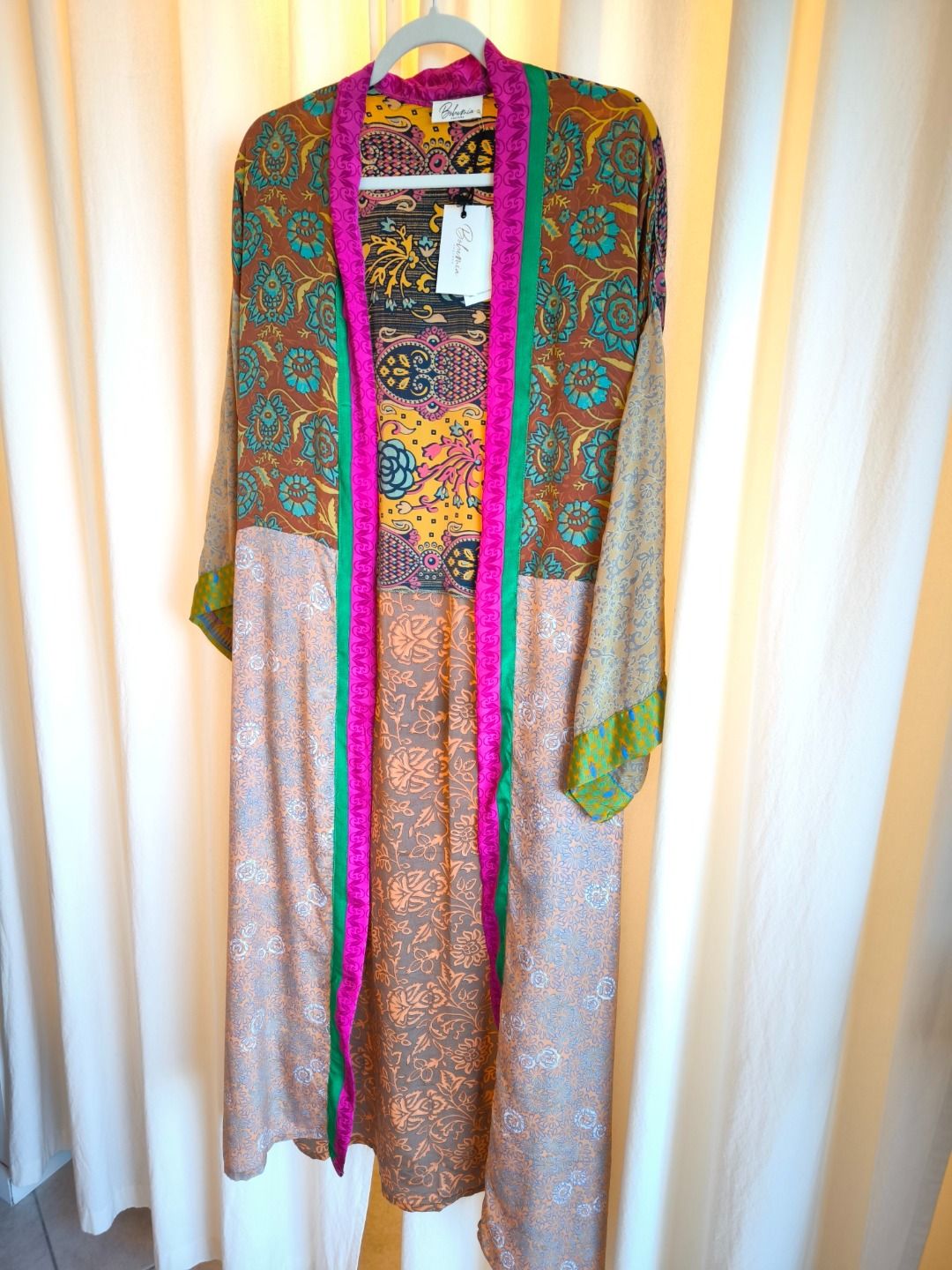 SILK MAXI CARDIGAN VAR. 3