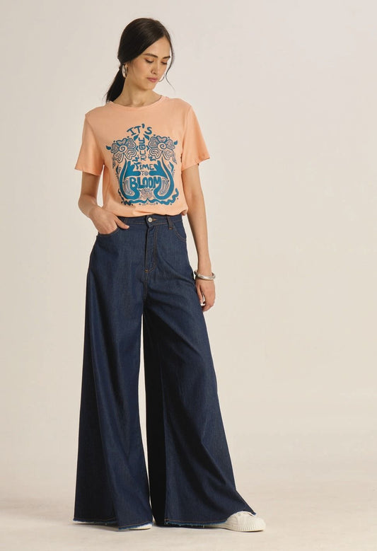 JEANS GAMBA LARGA