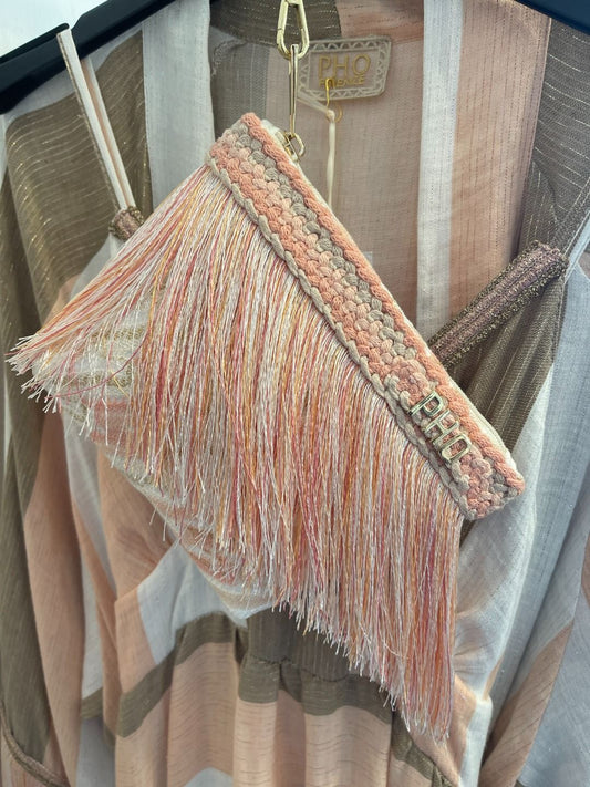 POCHETTE CON FRANGE