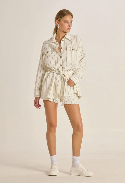 CAMICIA LUNGA RIGHE