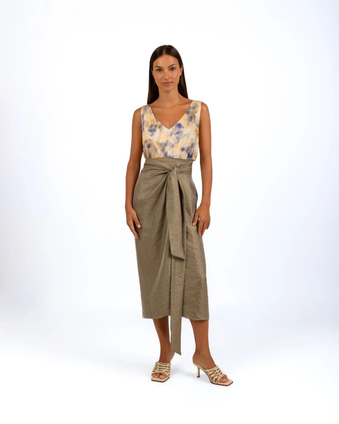 PANTALONE PALAZZO MIRROR