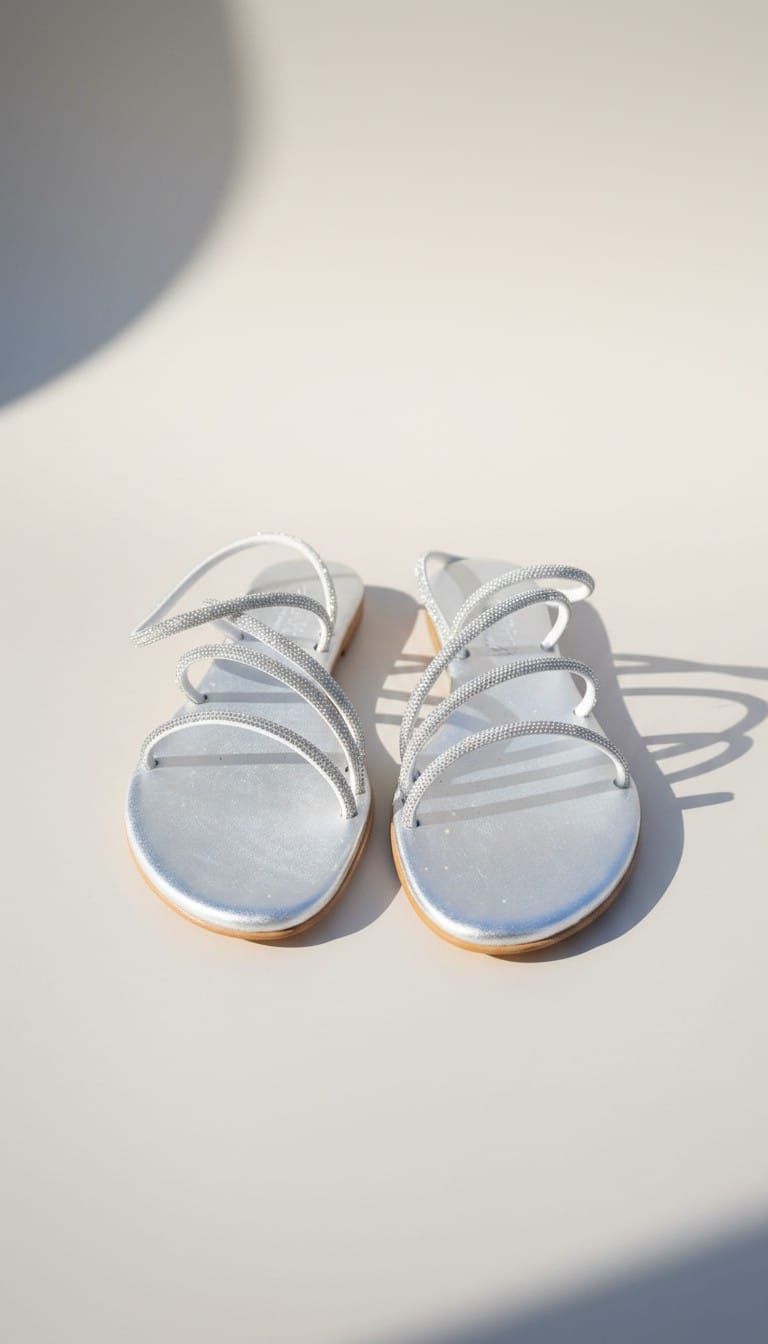 SANTORINI SANDALO STRASS