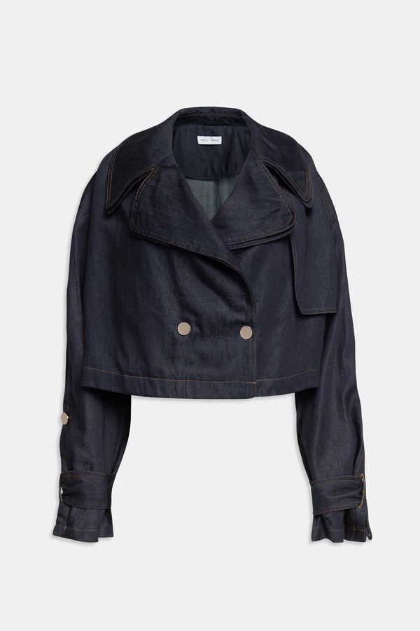 TRENCH CROP DENIM