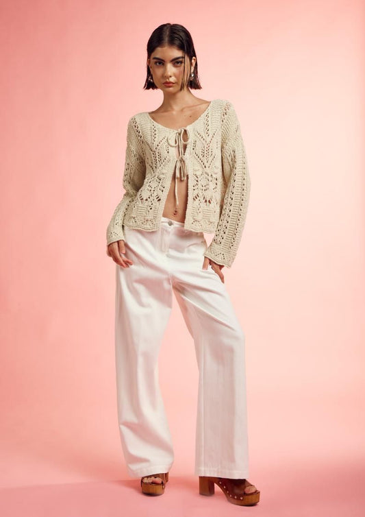PANTALONE DENIM WIDE LEG