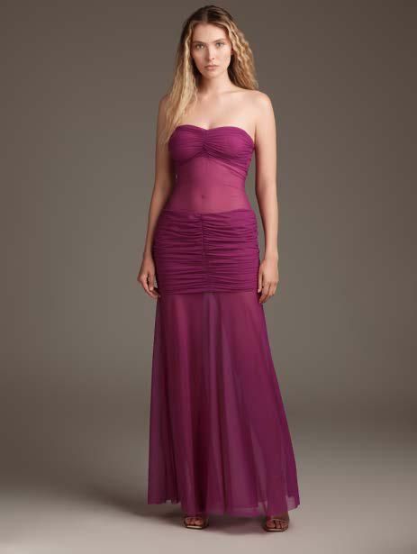 ABITO LUNGO IN TULLE