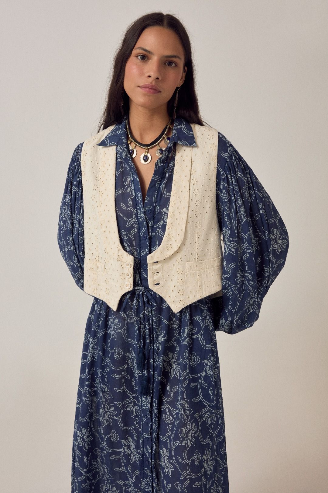 GILET RICAMATO FLORENCE