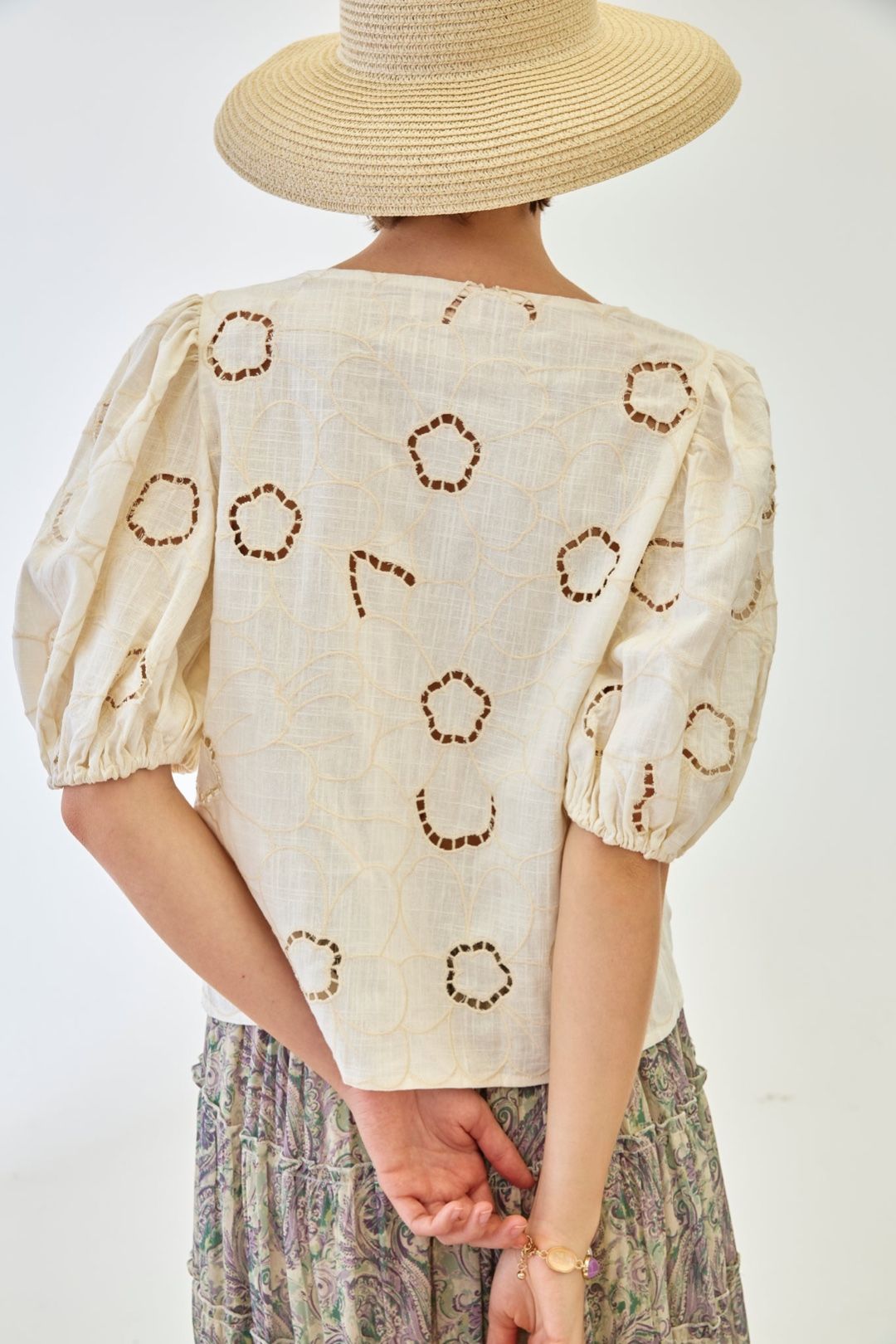 CAMICIA RICAMATA ORLI