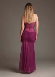 ABITO LUNGO IN TULLE