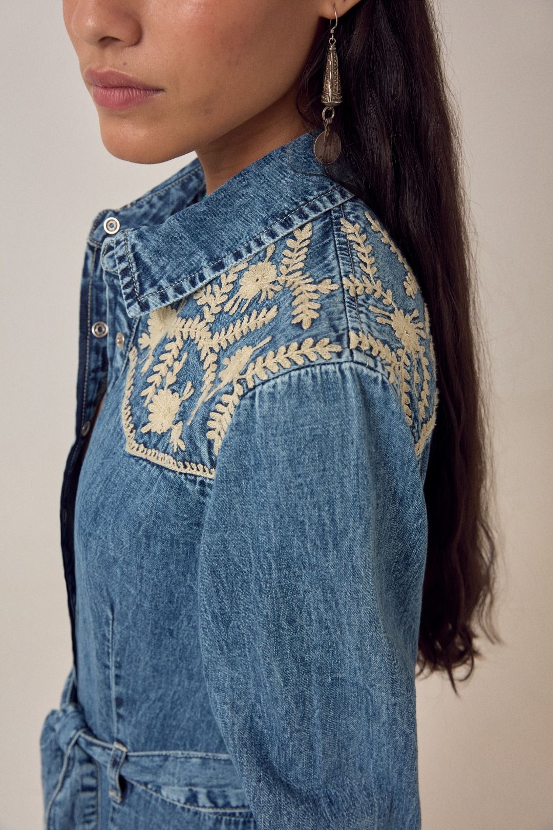 ABITO DENIM AMELIA