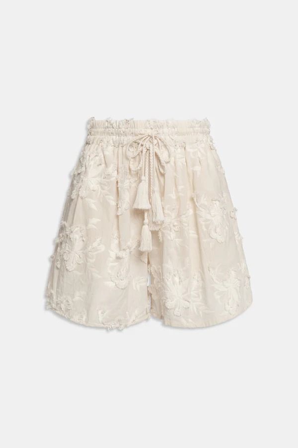 SHORT IN MUSSOLA RICAMATA