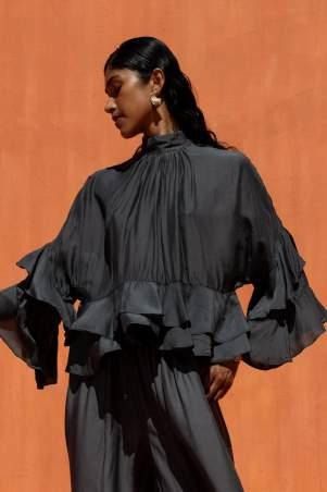 MAGLIA CON VOLANT  NALA