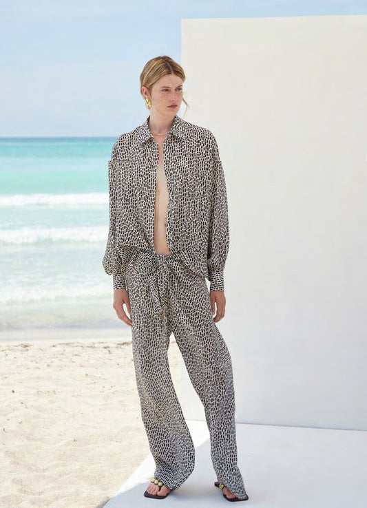 CAMICIA STAMPA ABSTRACT