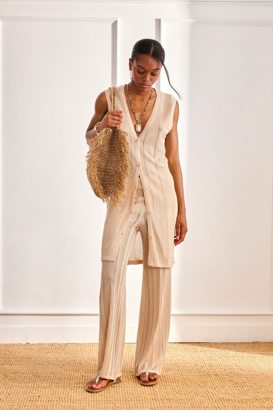 PANTALONE LUREX AMON