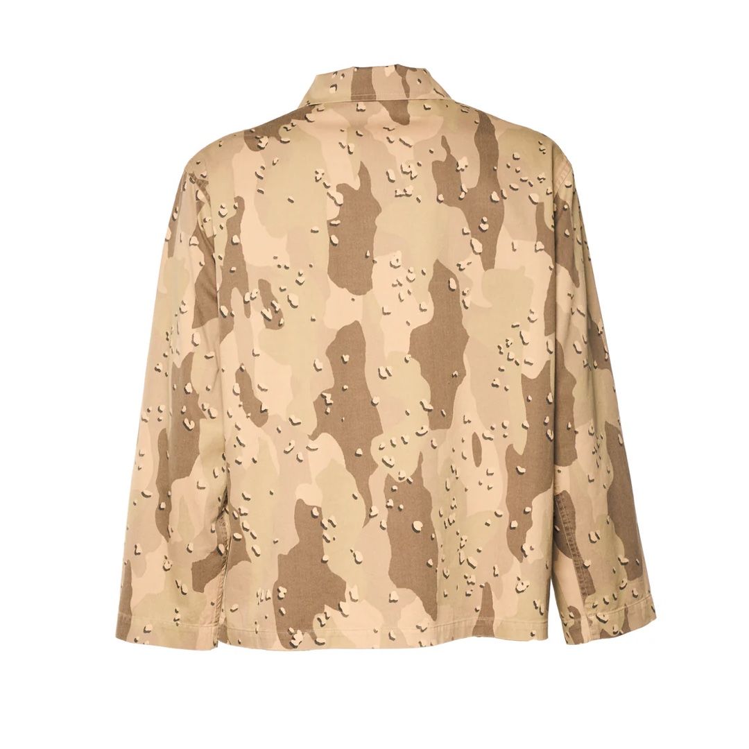 OVERSHIRT GABARDINE MILITARE