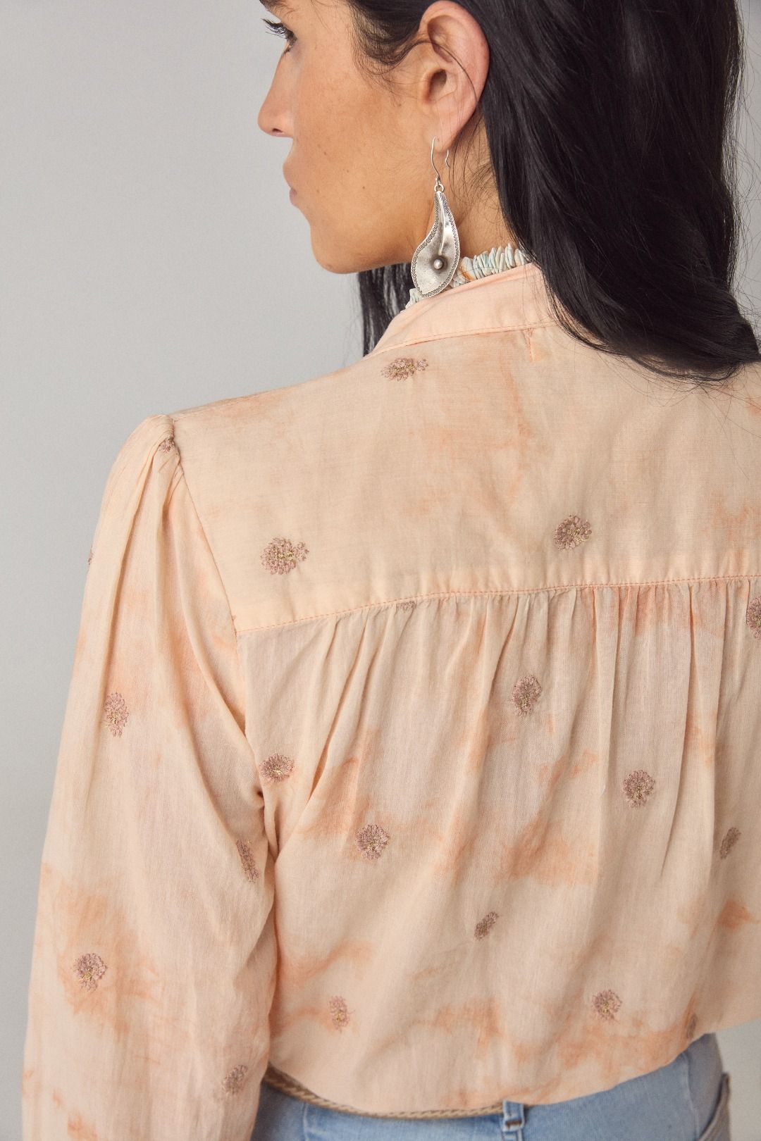 CAMICIA RICAMATA RANI