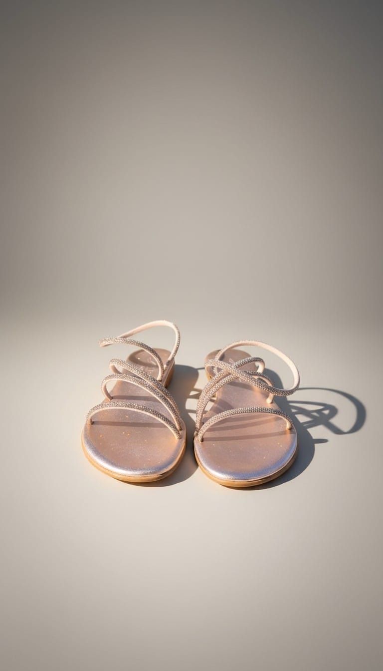 SANTORINI SANDALO STRASS