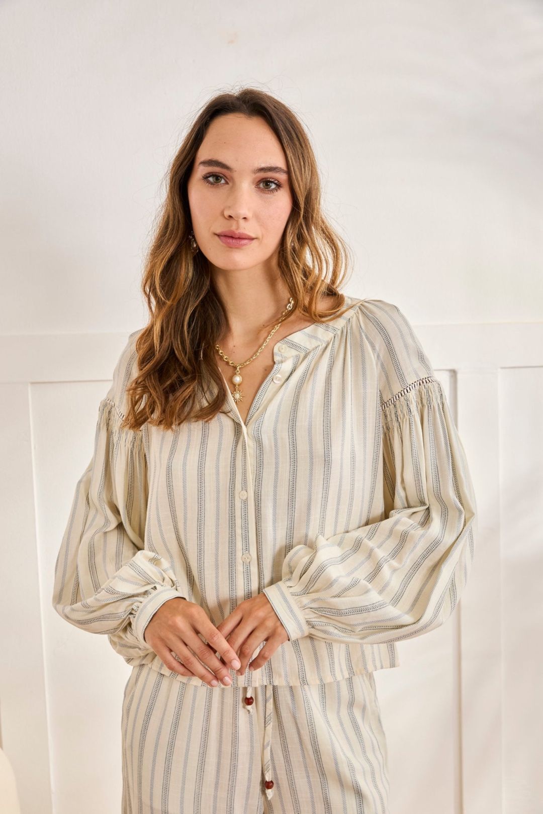CAMICIA A RIGHE ISI