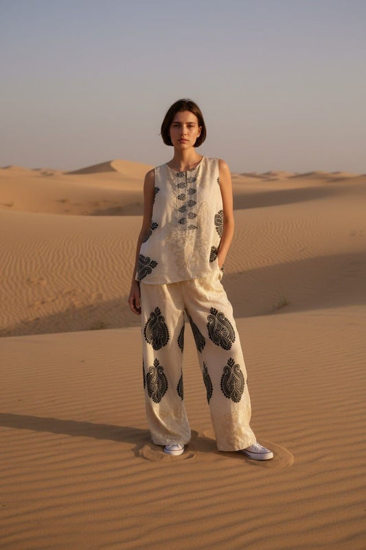 PANTALONE RICAMATO MEIRA