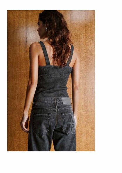 5-POCKET-JEANS MIT REISSVERSCHLUSS