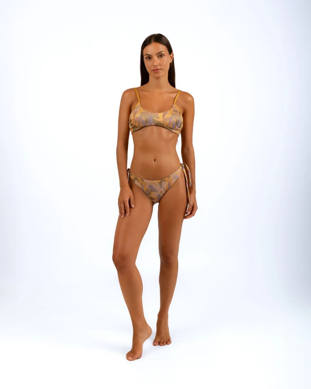 BRASSIERE FIORI GEOMETRICI
