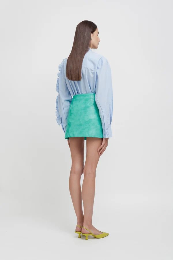 CAMICIA CON RUCHES