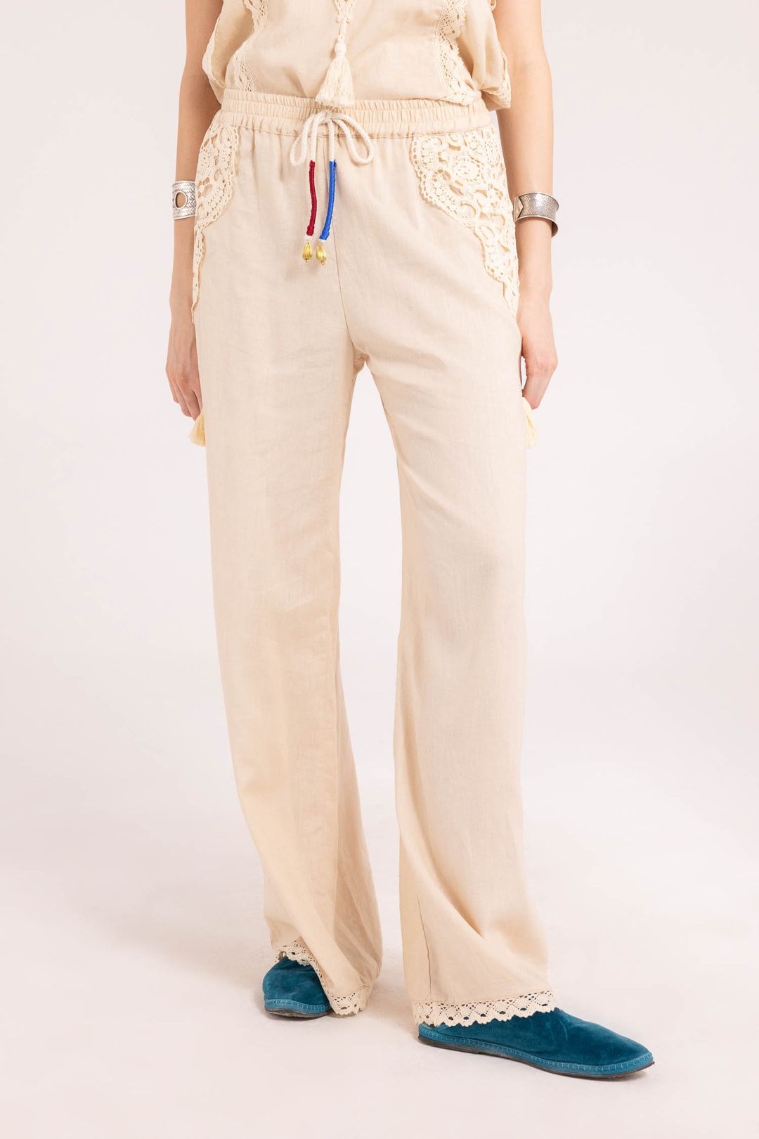 PANTALONE DETTAGLI CROCHET