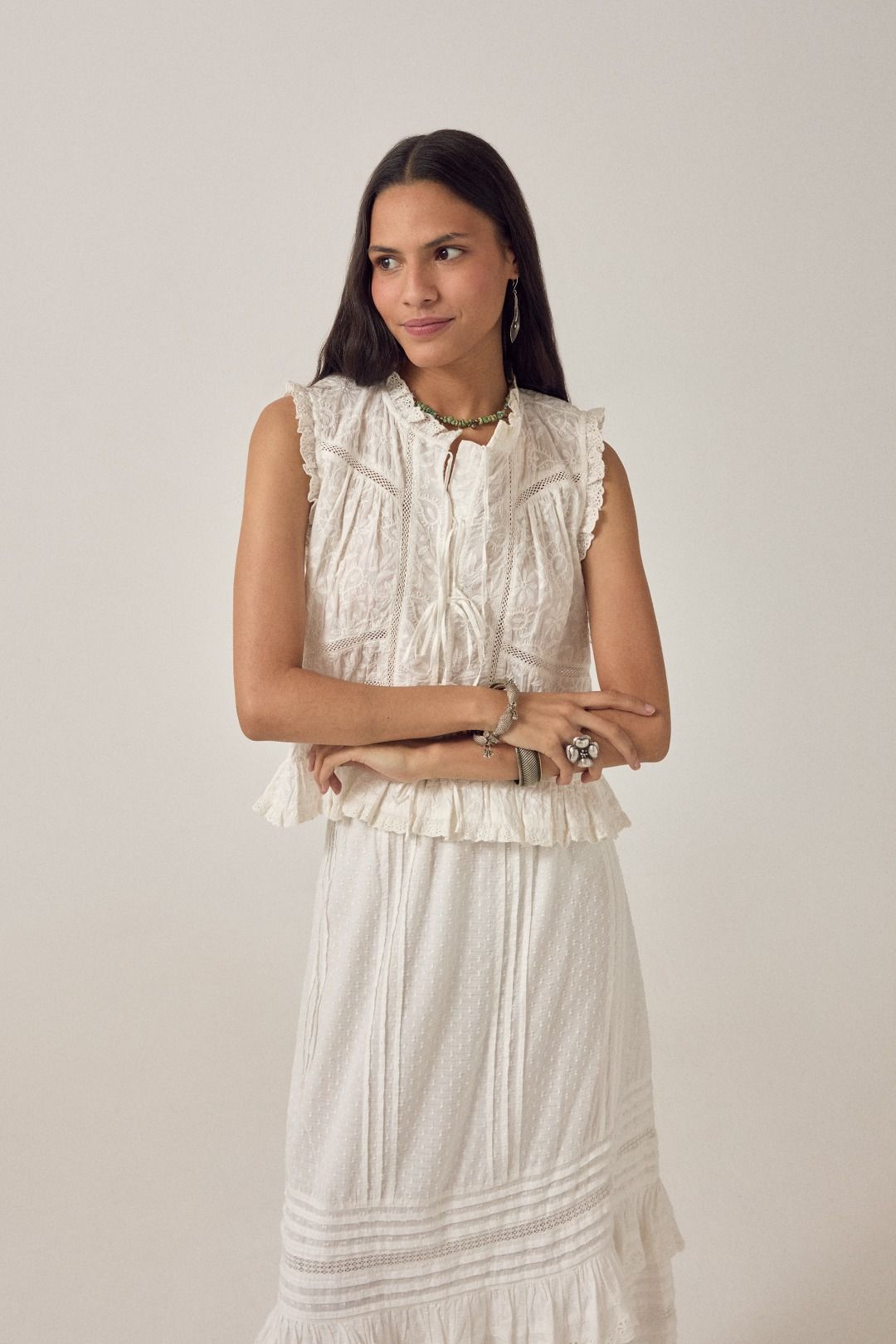 TOP RICAMATO CAMILA