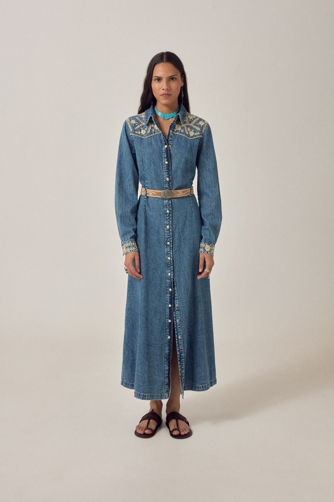 ABITO DENIM AMELIA