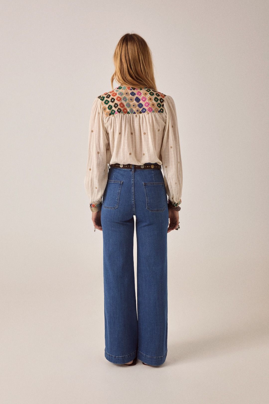 CAMICIA RICAMATA CLEO