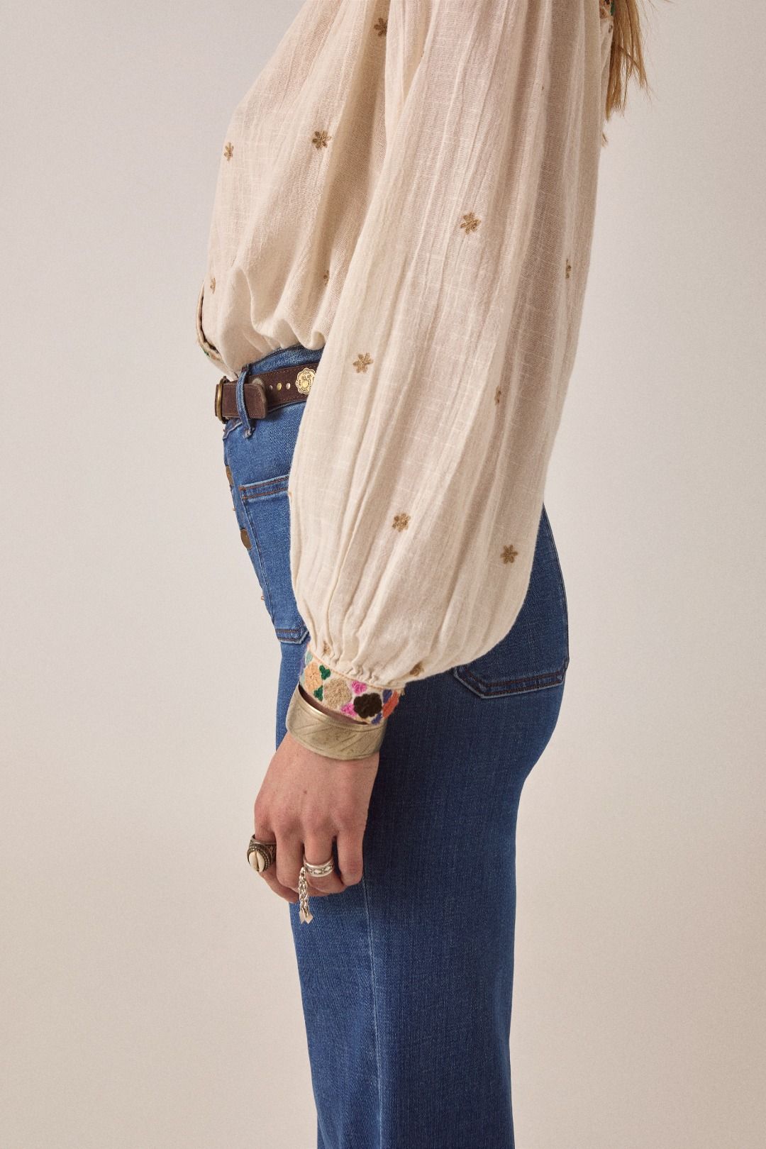 CAMICIA RICAMATA CLEO