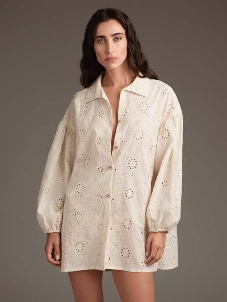 ABITO CAMICIA PIZZO SANGALLO