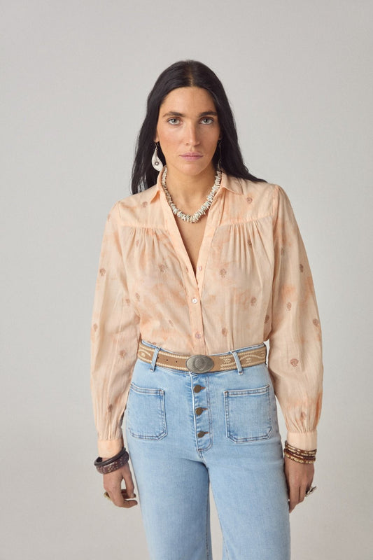 CAMICIA RICAMATA RANI