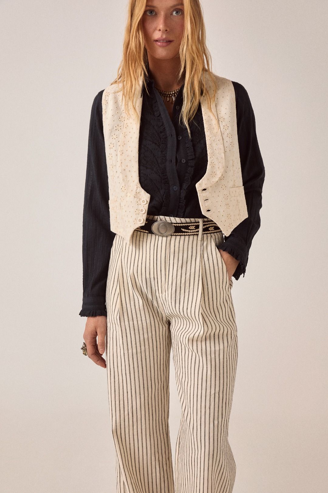 GILET RICAMATO FLORENCE