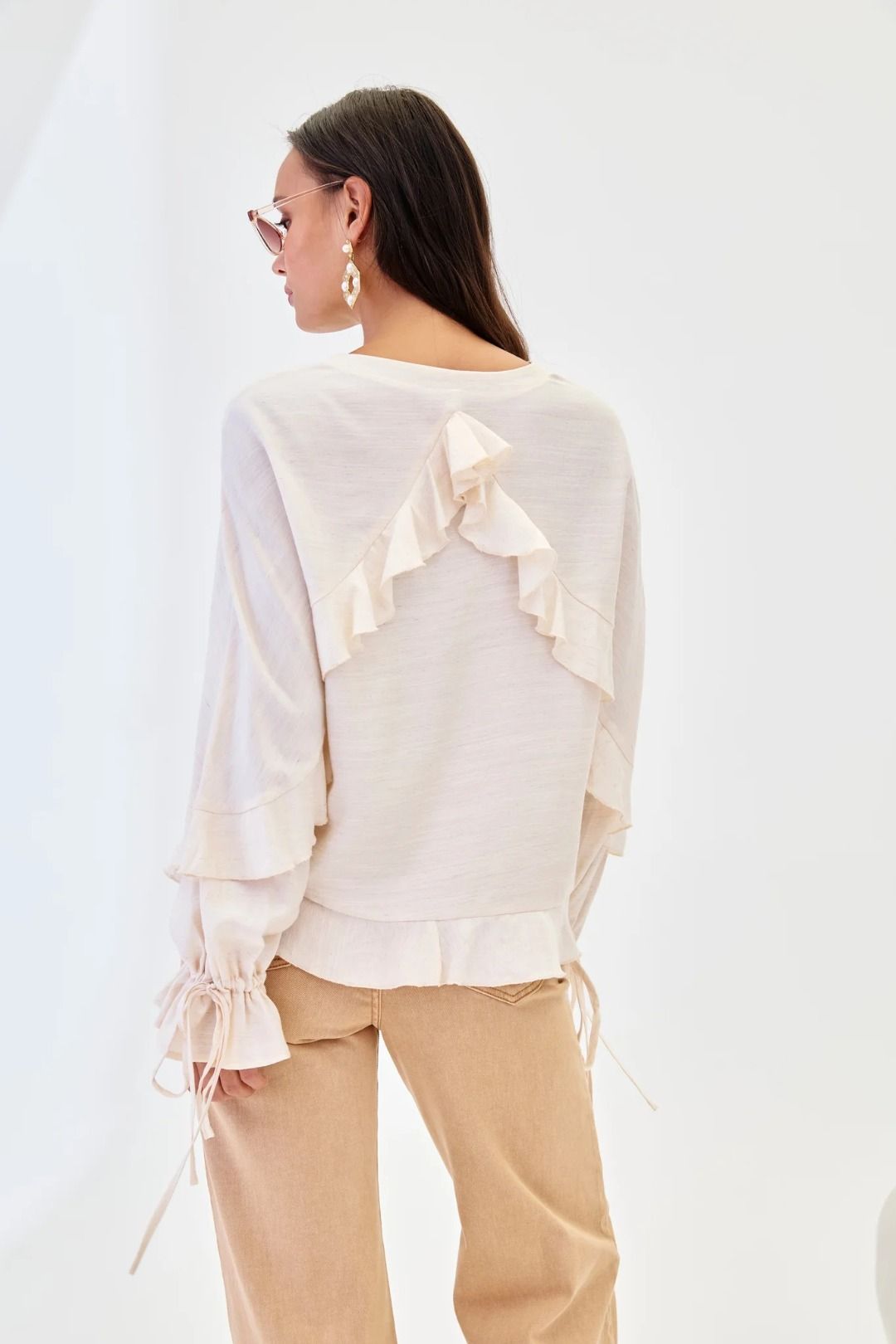 CAMICIA CON VOLANT VALS