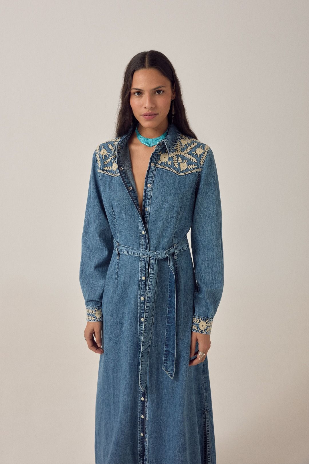 ABITO DENIM AMELIA