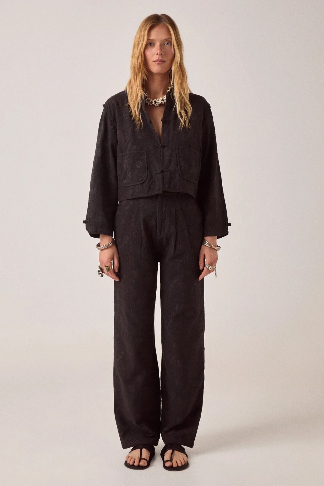 PANTALONE RICAMATO XIAN