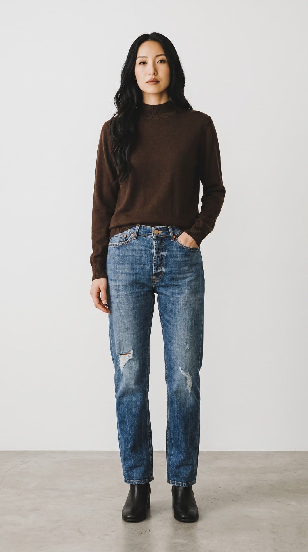PULLOVER COLLO ALTO