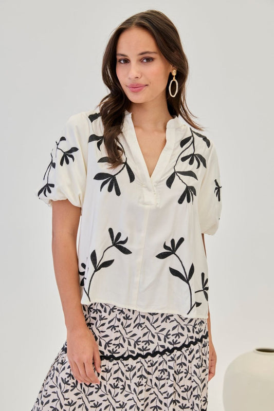 MAGLIA RICAMATA FATIMA