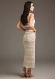 GONNA LUNGA MAGLIA CROCHET