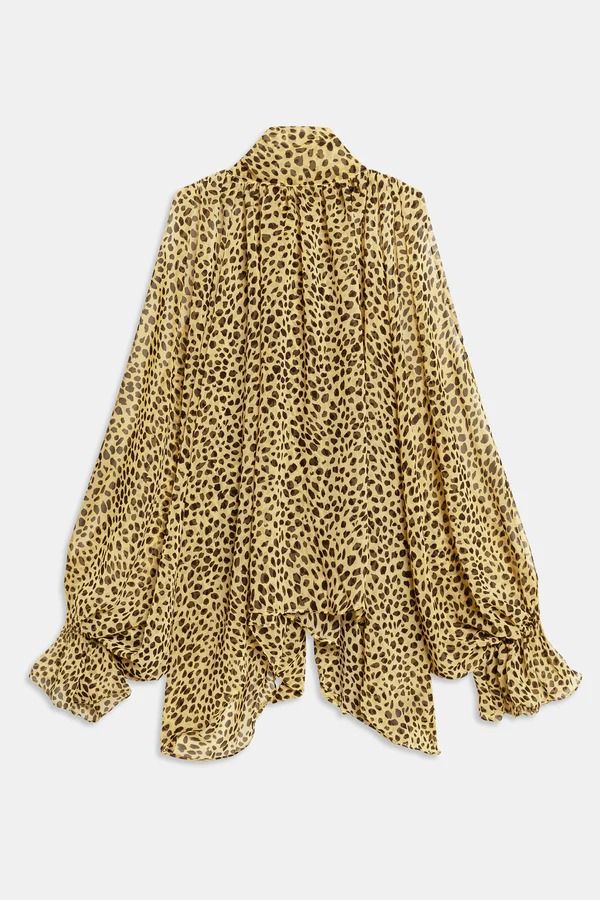 BLUSA ANIMALIER VERDE