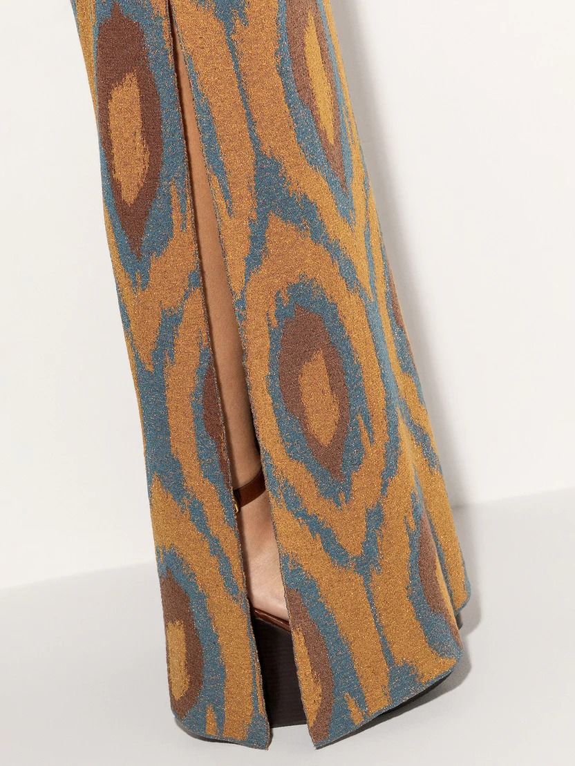 ABITO LUNGO JACQUARD