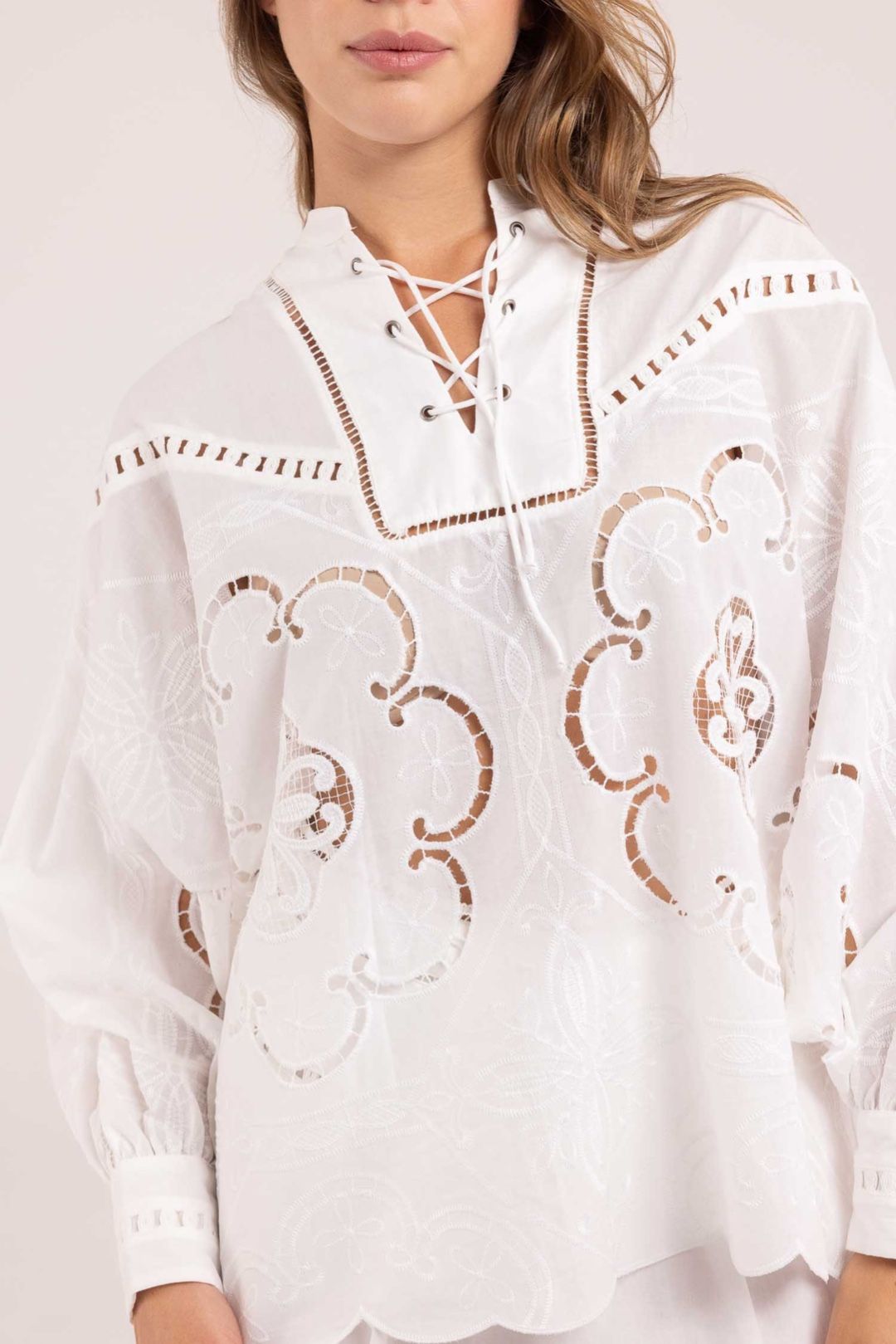 CAMICIA OSTUNI INTARSIA